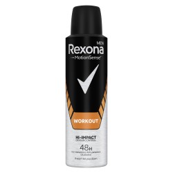 Antyperspirant w aerozolu dla mężczyzn Rexona Workout 150ml
