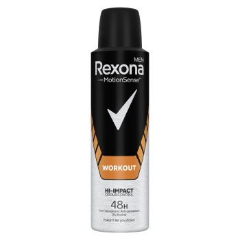 Antyperspirant w aerozolu dla mężczyzn Rexona Workout 150ml