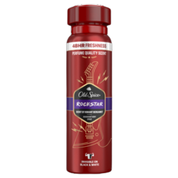 Old Spice Rockstar Dezodorant w sprayu dla mężczyzn 150ml, 48 h świeżości, bez aluminium