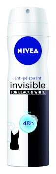NIVEA Antyperspirant INVISIBLE Pure spray 150 ml