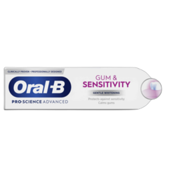 Oral-B Pro-Science Advanced Gum &amp; Sensitivity Pasta do zębów 75 ml