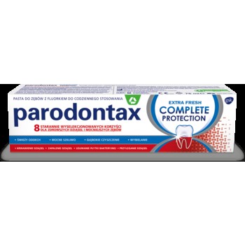 Parodontax Complete Protection Extra Fresh Pasta na krwawiące dziąsła 75 ml