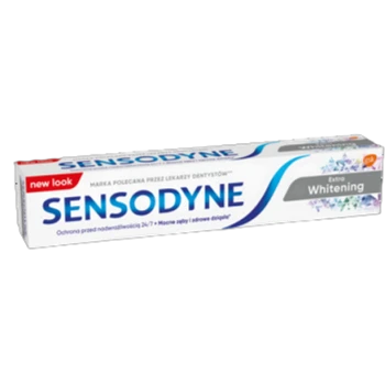 Sensodyne Extra Whitening Pasta do zębów wybielająca z fluorkiem, 75 ml