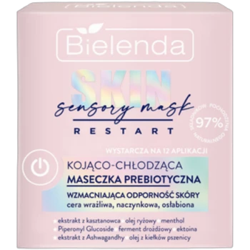 Bielenda Skin Restart Sensory Mask Kojąco-chłodząca maseczka prebiotyczna 50 ml