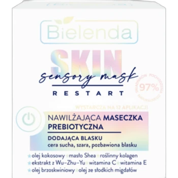 Bielenda Skin Restart Sensory Mask Nawilżająca maseczka prebiotyczna 50 ml