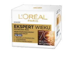 L'Oreal Paris Ekspert Wieku 70+ Krem odżywczy na noc 50 ml