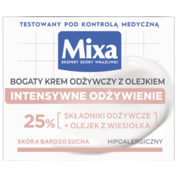 Mixa Bogaty krem odżywczy z olejkiem 50 ml