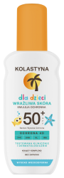 Kolastyna '24 Wrażliwa skóra Emulsja ochronna dla dzieci w sprayu SPF50+ 150ml