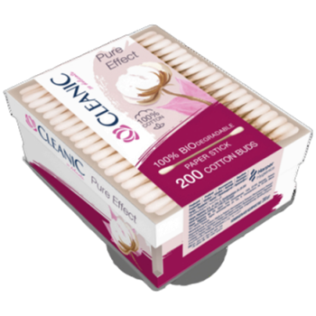Patyczki higieniczne Cleanic Pure Effect 200 sztuk