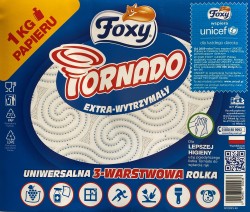 Ręcznik Foxy Tornado 1 rolka (350 listków)