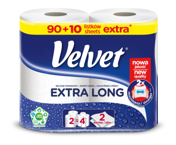 Ręcznik Papierowy Velvet Extra Long szt. 2