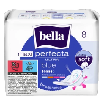 Podpaski BELLA Perfecta Ultra Maxi Blue Extra Soft 8 szt.