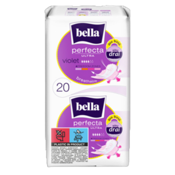 Podpaski BELLA Perfecta Ultra Violet 20 szt.