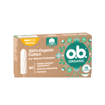 o.b. Organic normal 16 szt.