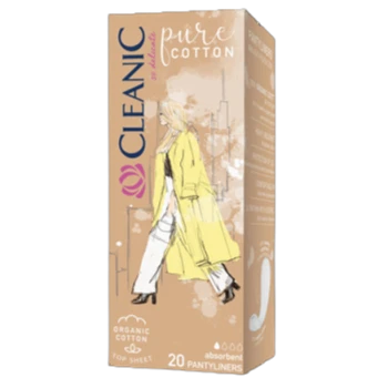 Cleanic Pure Cotton Wkładki higieniczne dla kobiet 20 szt.