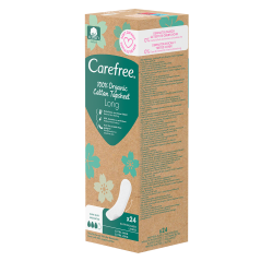 Carefree® Plus Long Organic 24 szt.