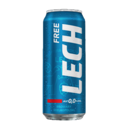 Piwo LECH FREE puszka 500ml