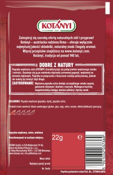 Papryka Wędzona Ostra Mielona 22G