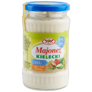 Majonez Kielecki lekki z jajek z chowu ściółkowego 310g