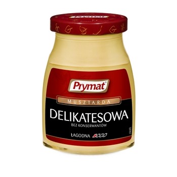 Musztarda delikatesowa 185g Prymat