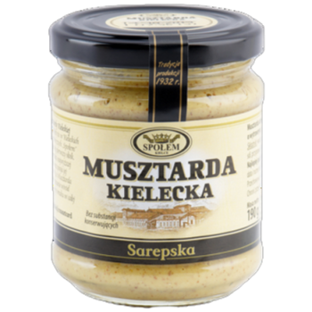 Musztarda Kielecka sarepska bez substancji konserwujących 190g