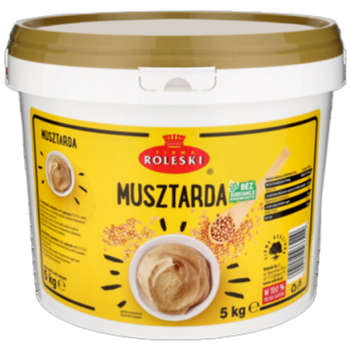 Roleski Musztarda stołowa 5kg