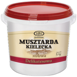 Społem Kielce Musztarda Kielecka stołowa delikatesowa 5kg