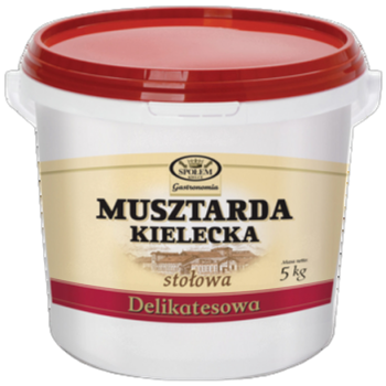 Społem Kielce Musztarda Kielecka stołowa delikatesowa 5kg