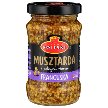 Roleski Musztarda francuska 175g