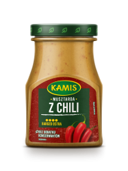 Kamis musztarda STRONG z chili ciętym 185g