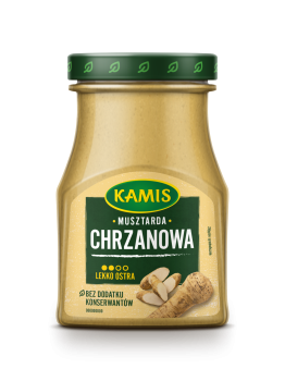 KAMIS Musztarda Chrzanowa 185g