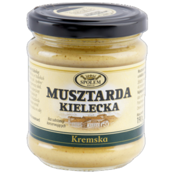 Musztarda Kielecka kremska bez substancji konserwujących 190g