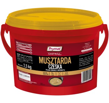 Musztarda czeska 2,5kg Prymat GastroLine