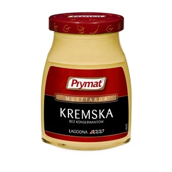 Musztarda kremska 185g Prymat
