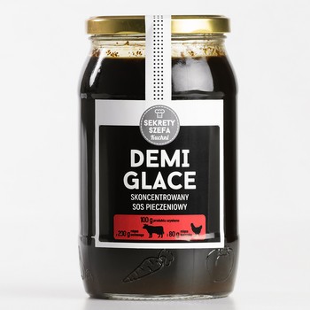 DEMI GLACE skoncentrowany sos pieczeniowy, wołowo, drobiowy. 900g