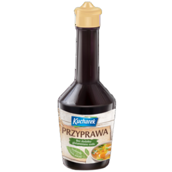 Przyprawa do zup i potraw w płynie bez dodatku glutaminianu monosodowego 215g Kucharek