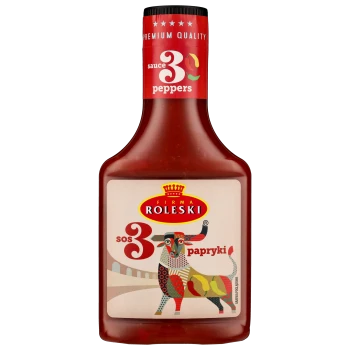 Roleski sos 3 papryki 360g