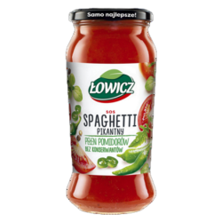 Łowicz Sos spaghetti pikantny 500 g