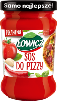 Łowicz sos do pizzy pikantny 180g