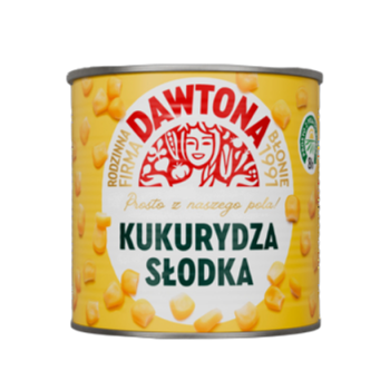 Kukurydza konserwowa słodka 400g Dawtona