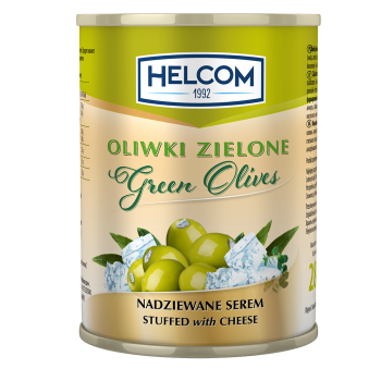 Oiwki zielone nadziewane serem 300ml HELCOM