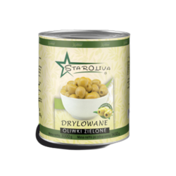 Oliwki zielone drylowane w zalewie 3000/1450 g Staroliva
