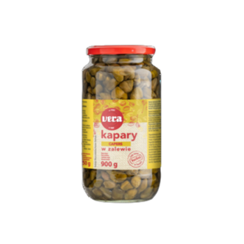 Kapary w zalewie 900/550 g Vera