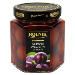 Śliwki węgierki w occie 540 g Rolnik