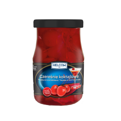 Czereśnie koktajlowe czerwone 370g Helcom