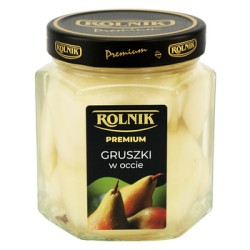 Gruszki w occie 530 g Rolnik