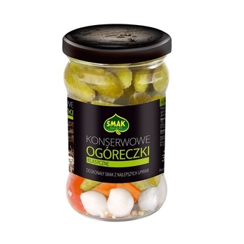 Ogóreczki konserwowe klasyczne 300/150 g Smak