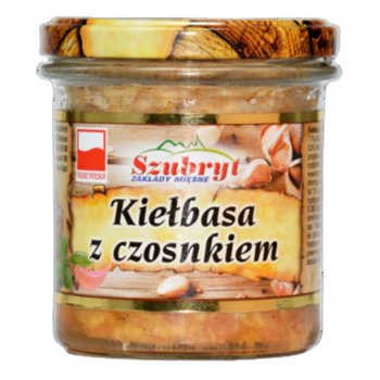 Kiełbasa z czosnkiem Szubryt 300g