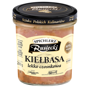 Spichlerz Rusiecki Kiełbasa lekko czosnkowa 280g