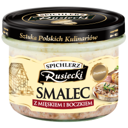 Spichlerz Rusiecki Smalec z mięskiem i boczkiem 160g
